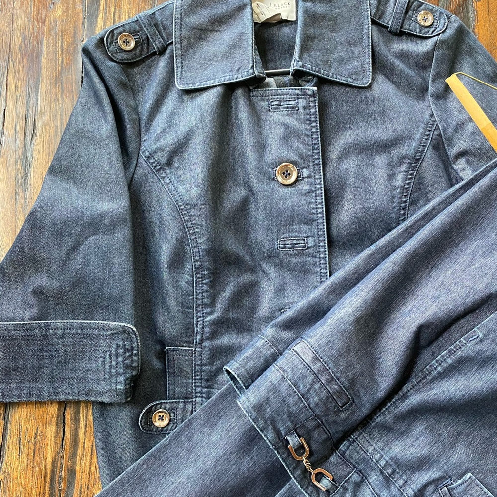 White House Black Market denim set